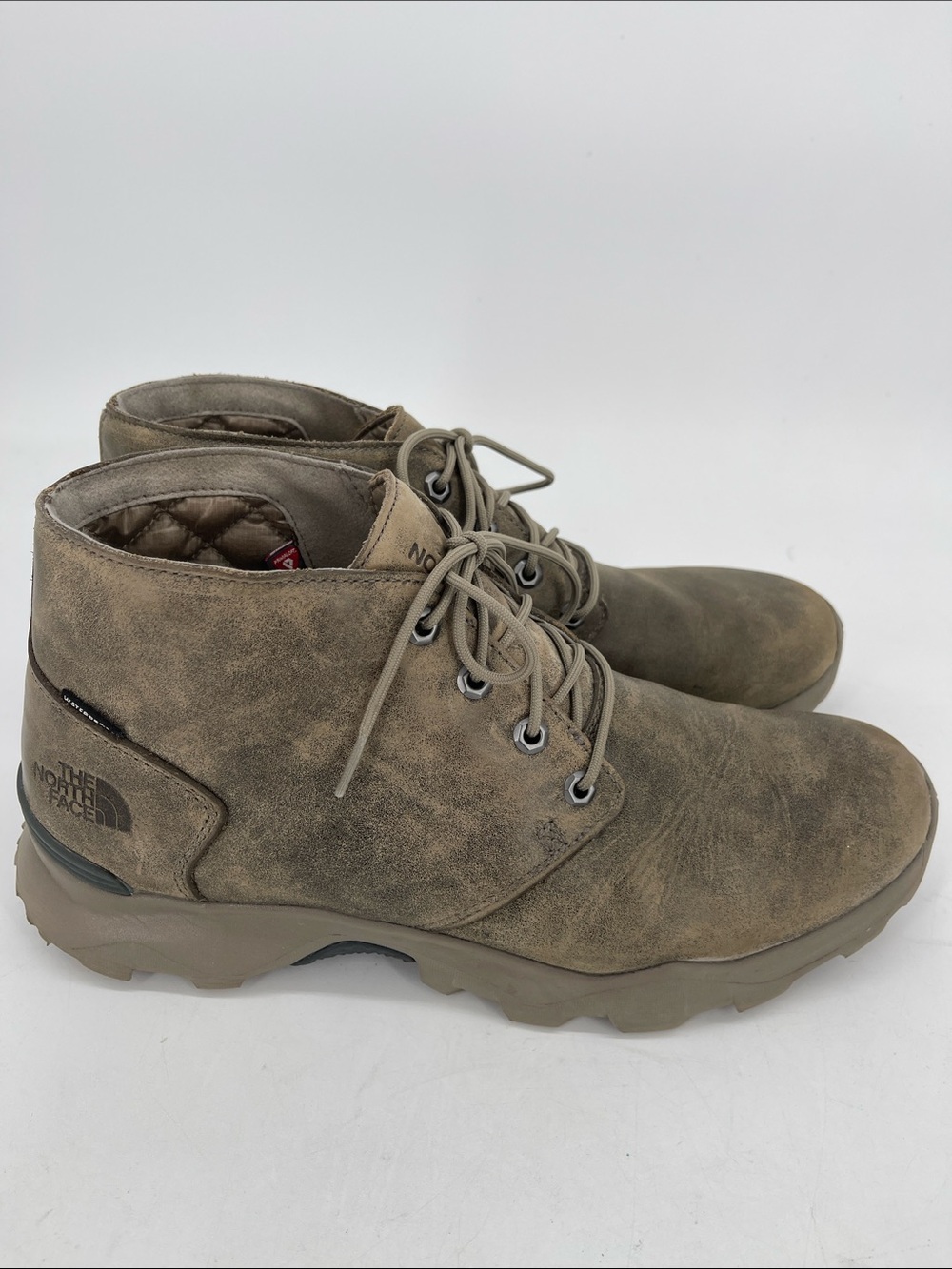The North Face Men’s ThermoBall Versa Chukka II Olive Brown Boots Size 13